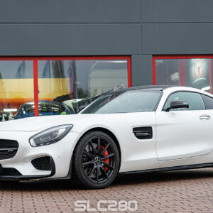 Slc280 Folienprinz Mercedes Gts Weißchrommatt 10