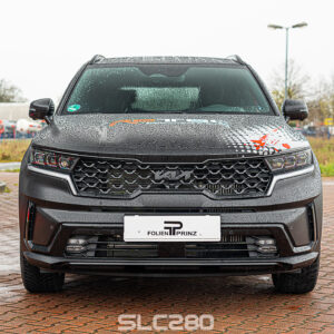Slc280 Folienprinz Kiasorento Schwarzmatt 7