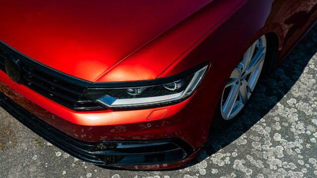 Folienprinz Futurewrap Vw Passat Gloss Love Red 05