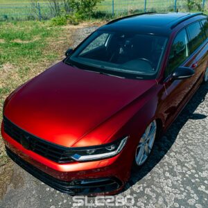 Folienprinz Futurewrap Vw Passat Gloss Love Red 06