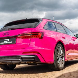 Fahrzeugfolierung Berlin Folienprinz Audi A6 Futurewrap Gloss Pink 5