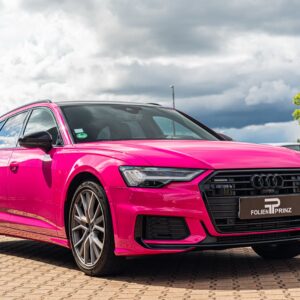 Fahrzeugfolierung Berlin Folienprinz Audi A6 Futurewrap Gloss Pink 6