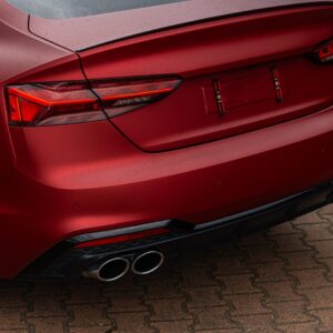 Fahrzeugfolierung Berlin Folienprinz Audi A6 Futurewrap Ppf Romani Red 01