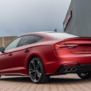Fahrzeugfolierung Berlin Folienprinz Audi A6 Futurewrap Ppf Romani Red 04
