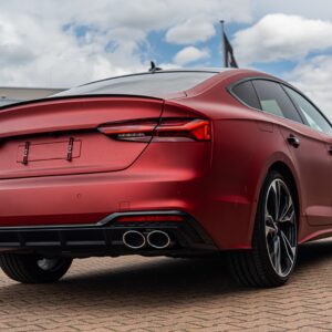 Fahrzeugfolierung Berlin Folienprinz Audi A6 Futurewrap Ppf Romani Red 06