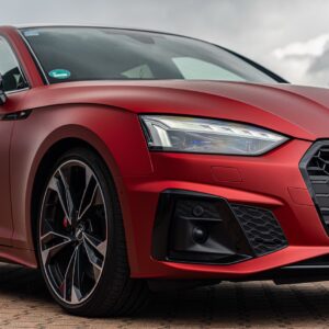 Fahrzeugfolierung Berlin Folienprinz Audi A6 Futurewrap Ppf Romani Red 07