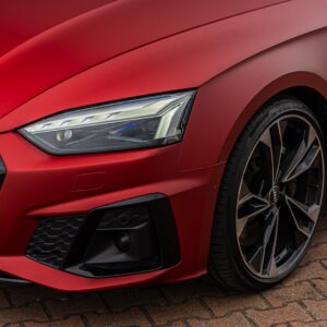 Fahrzeugfolierung Berlin Folienprinz Audi A6 Futurewrap Ppf Romani Red 11