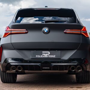 Fahrzeugfolierung Berlin Folienprinz Bmw X3 Lackschutz Tpu Schwarzmatt 4