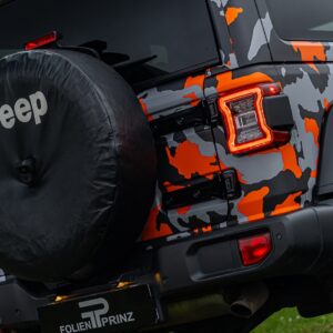 Fahrzeugfolierung Berlin Folienprinz Jeep Wrangler Camouflage Design 2