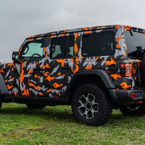 Fahrzeugfolierung Berlin Folienprinz Jeep Wrangler Camouflage Design 6