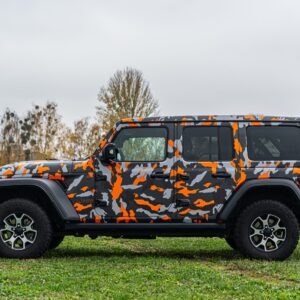 Fahrzeugfolierung Berlin Folienprinz Jeep Wrangler Camouflage Design 7