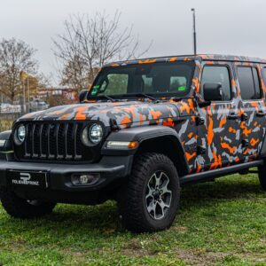 Fahrzeugfolierung Berlin Folienprinz Jeep Wrangler Camouflage Design 8
