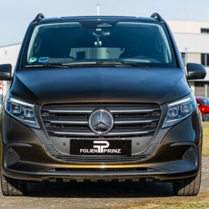 Fahrzeugfolierung Berlin Folienprinz Mercedes V Klasse Futurewrap Gloss Midnight Gold 08