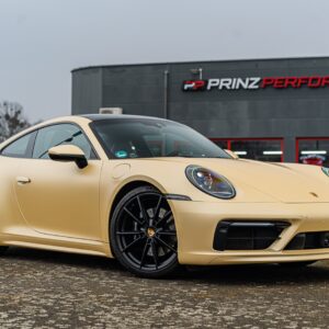 Fahrzeugfolierung Berlin Folienprinz Porsche 911 Oracal Champagner Myst 09