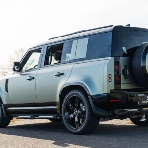Fahrzeugfolierung Berlin Folienprinz Rangerover Defender Futurewrap Matte Khaki Grey 5