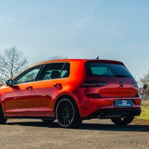 Fahrzeugfolierung Berlin Folienprinz Vw Golf Futurewrap Gloss Love Red 3