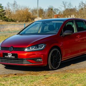 Fahrzeugfolierung Berlin Folienprinz Vw Golf Futurewrap Gloss Love Red 5