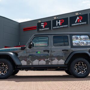 Fahrzeugfolierung Berlin Slc280 Folienprinz Jeepwranglerwerbefolierung 10